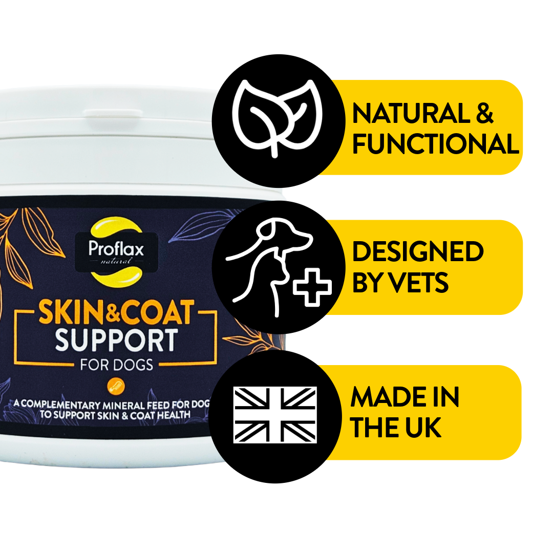 Proflax Skin & Coat Support for Dogs