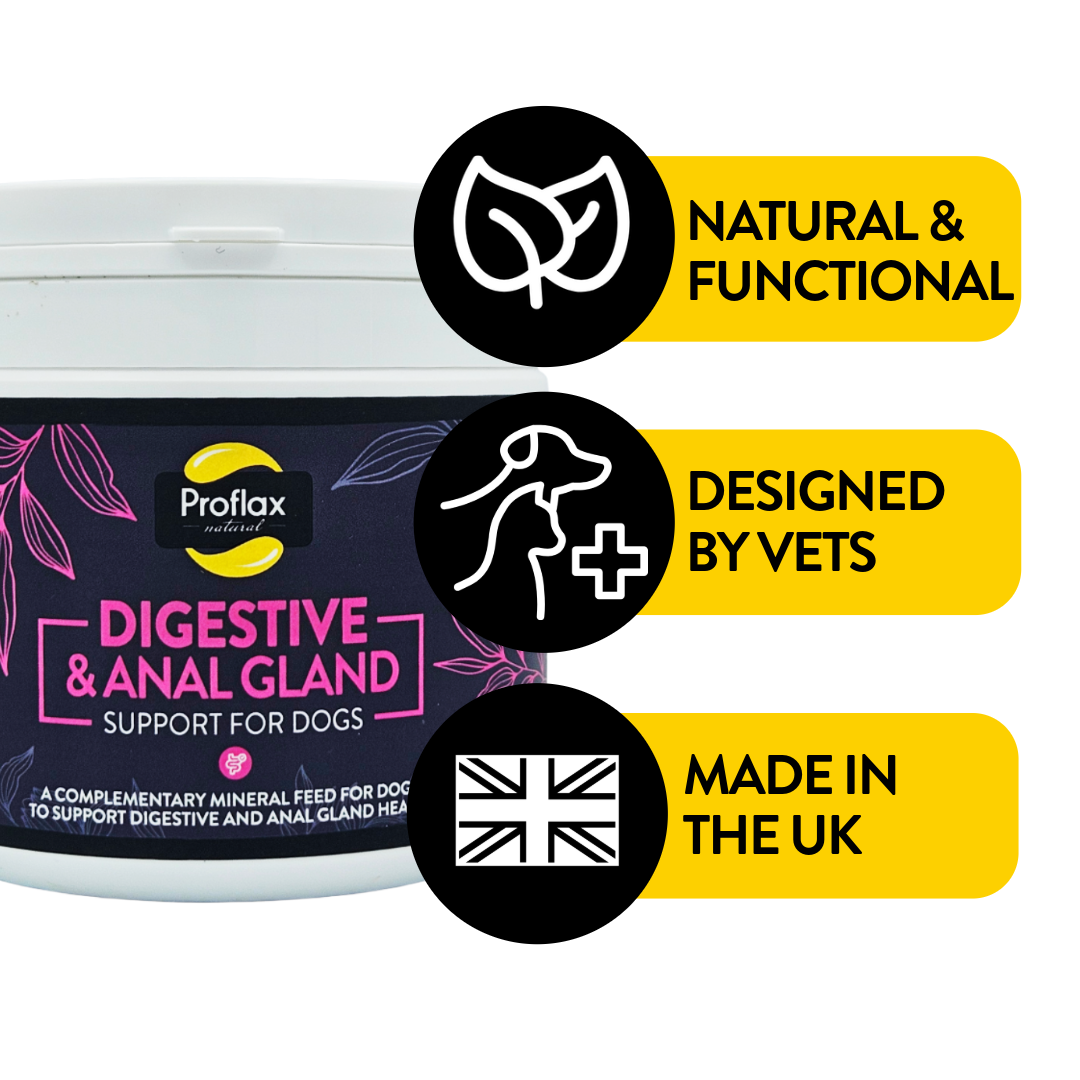 Proflax Digestive & Anal Gland Support for Dogs